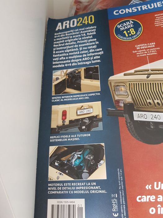 Macheta Aro Eaglemoss 1-20