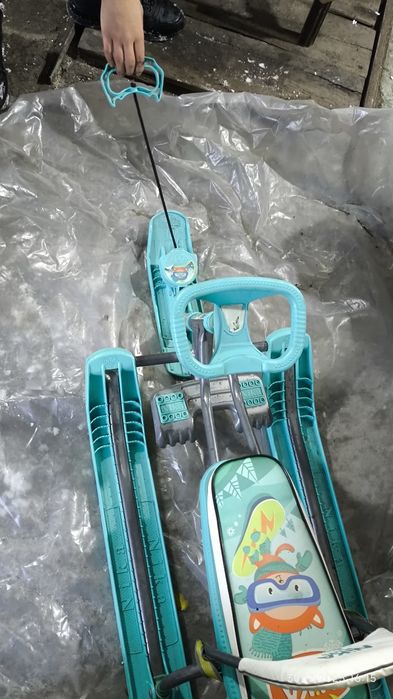 Снегокат Ника зеленый