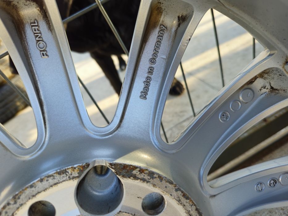 Джанти Ronal 16 цола , 5х112 , 6j ,et46 , 205/55/16 Mercedes  Audi  Vw