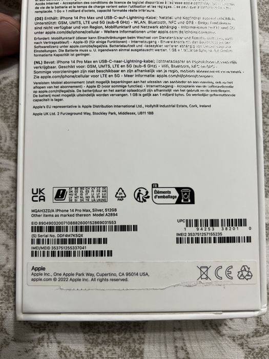 iPhone 14 Pro Max 512 GB Silver