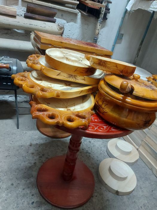Казахский набор ручной работы
