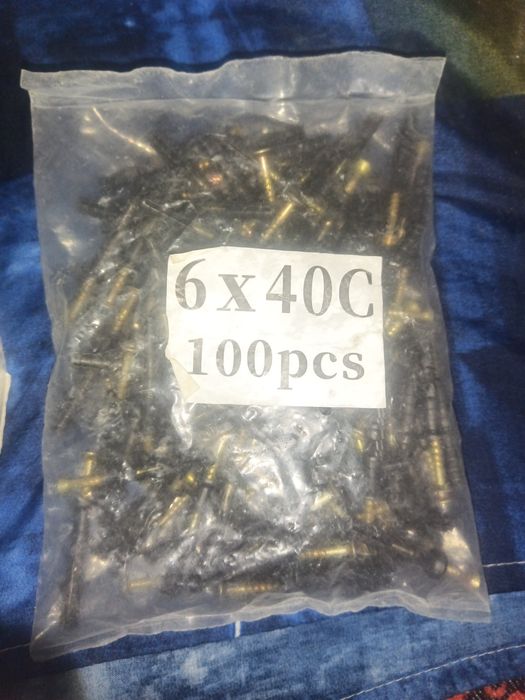 Шурупы 6х40 100pcs
