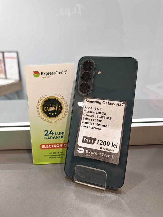 Samsung Galaxy A37 5G 6/128Gb (Ag44 B7758) - Garantie 2 ani!