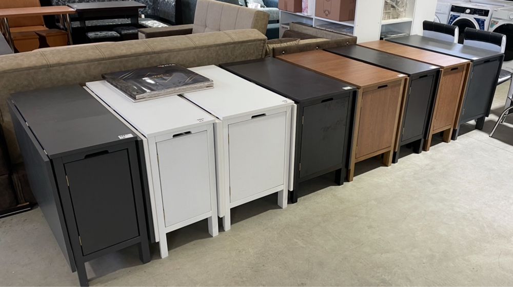 Set masa cu 4 sau 6 scaune pliante pe ALB