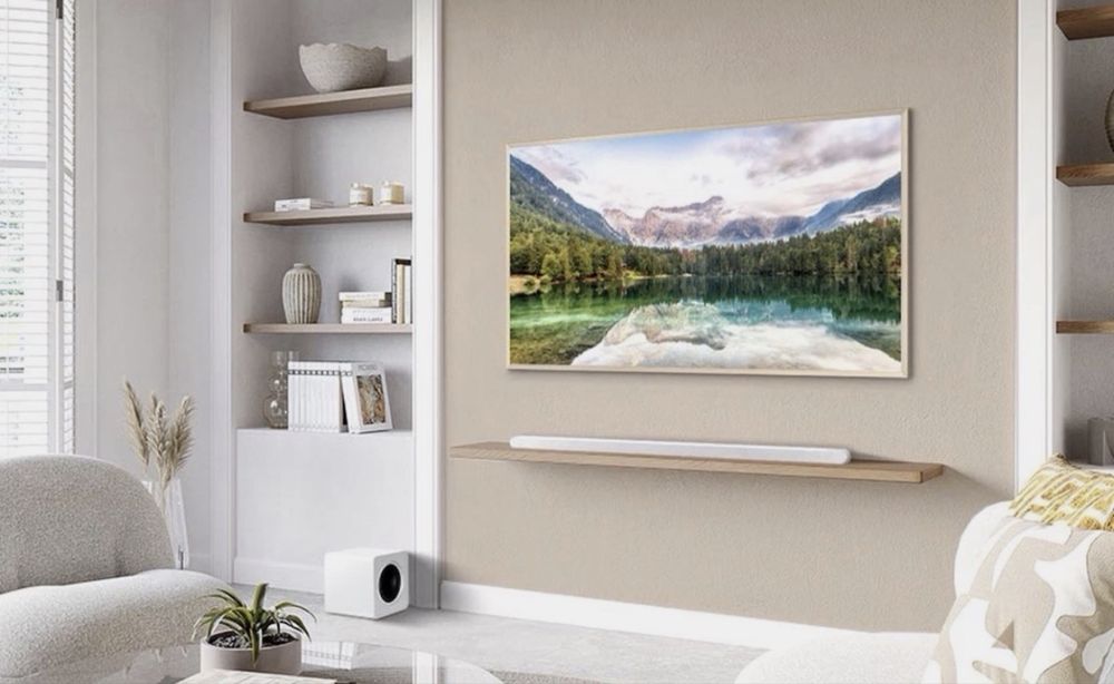 Soundbar Samsung HW-S801B Alb (Ultra Slim, Dolby Atmos, Subwoofer Wireless