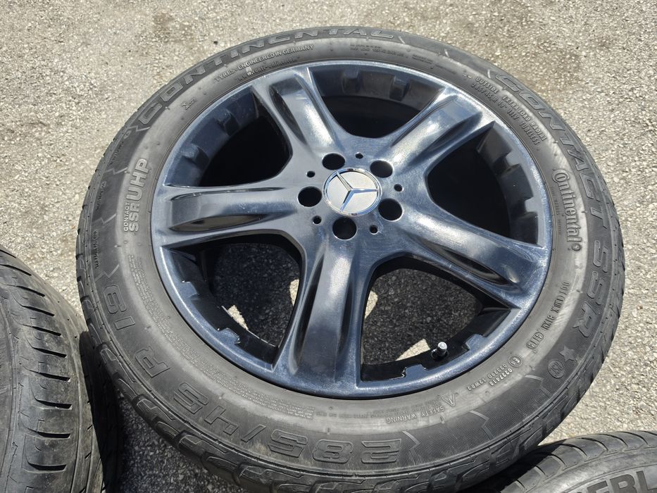 5х112/19 с гуми Mercedes ML W164 W166 GL X164 Спорт пакет 5x112/19 Мерцедес МЛ В164 ГЛХ164