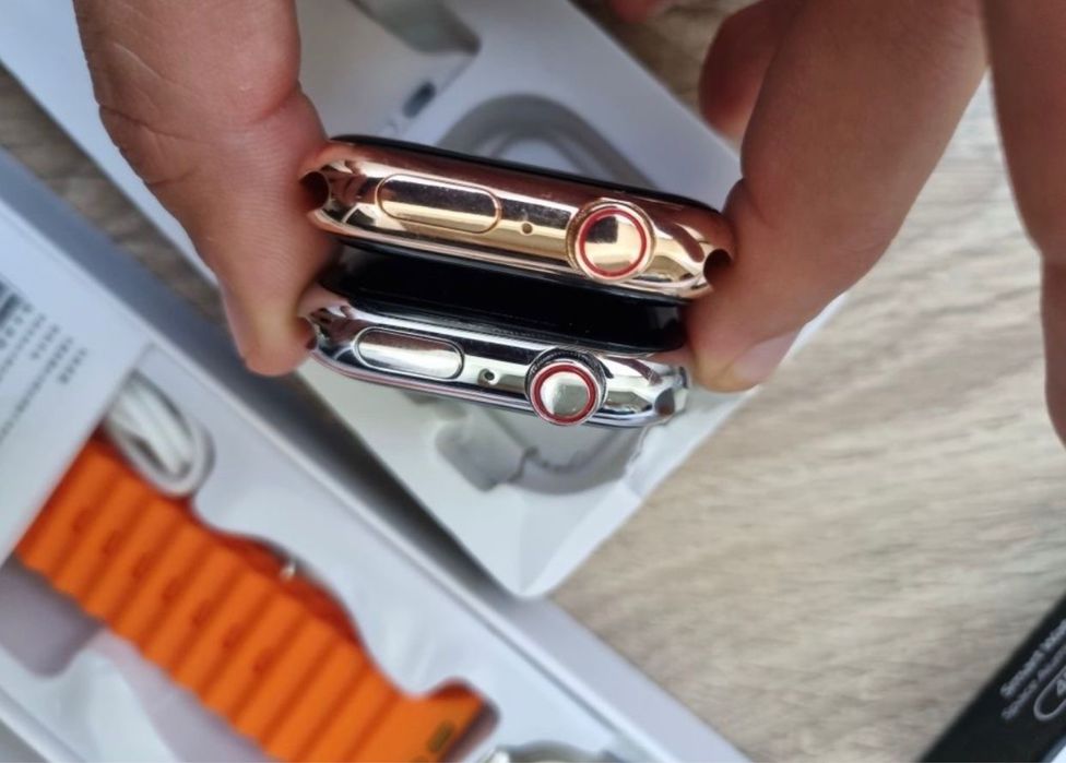 Ceas Smartwatch Ultra 9 cu incarcare wireless noi la cutie!!!