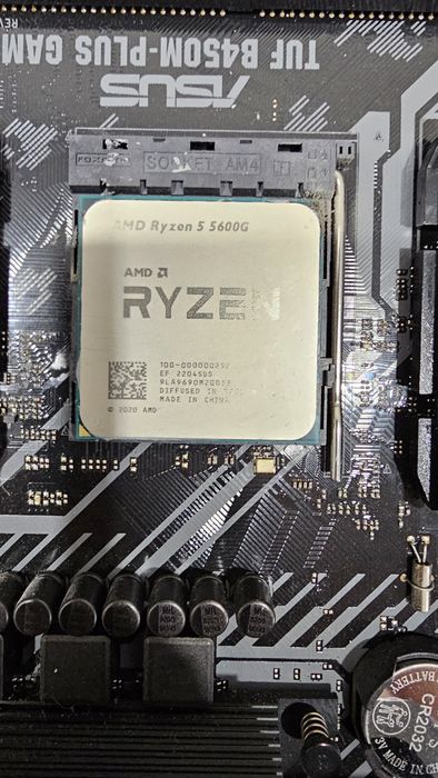 Мать+проц b450m+ R5 5600G