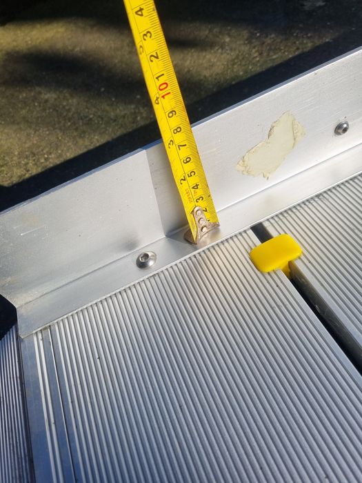 Rampa aluminiu carut handicap