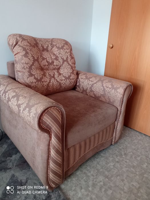 Мини диван и кресло