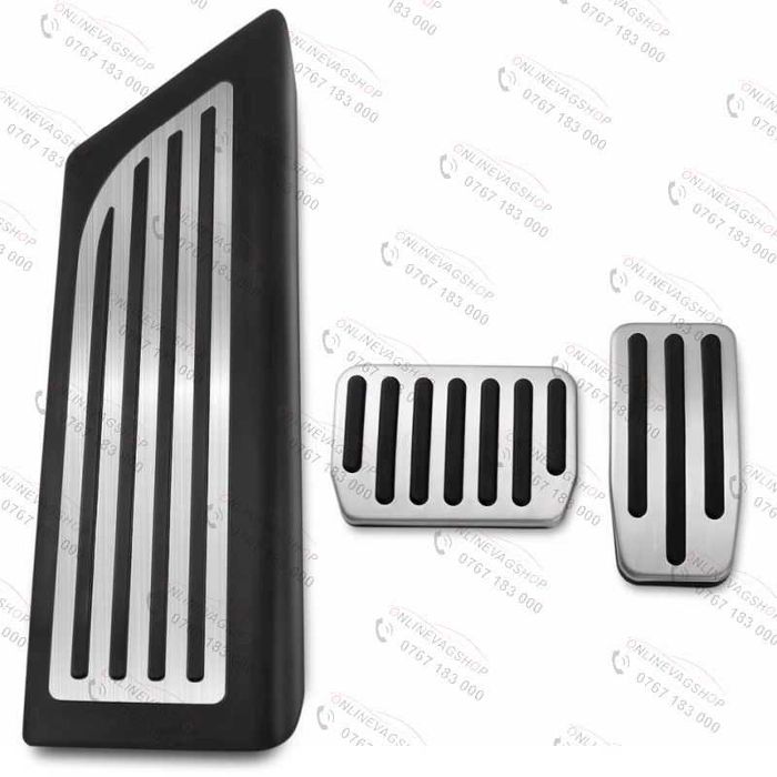 Ornamente inox pedale Tesla Model 3, Model Y si Model Y Performance