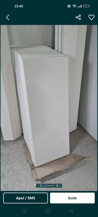 Capace/palarii/varfuri pt stâlpii de gard și coame-intervale fundatie