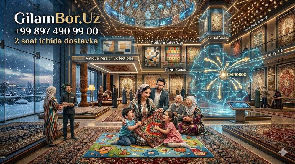 GilamBor.Uz - Chilonzor Gilam narxlari + Yetkazib berish - ковер палас