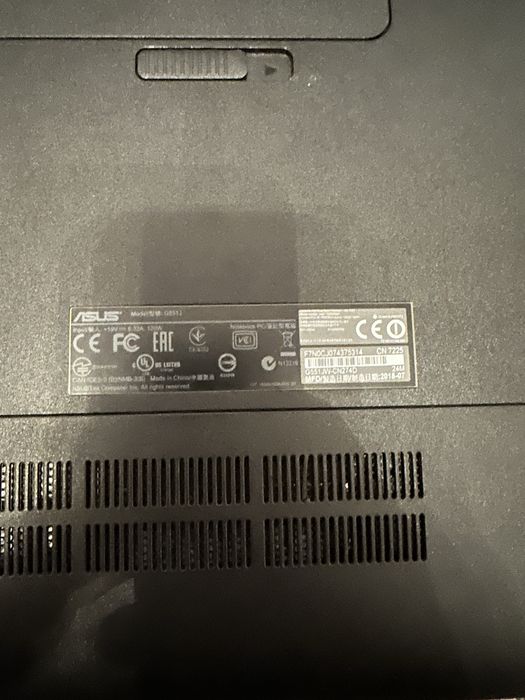 Лаптоп Asus Rog G551J