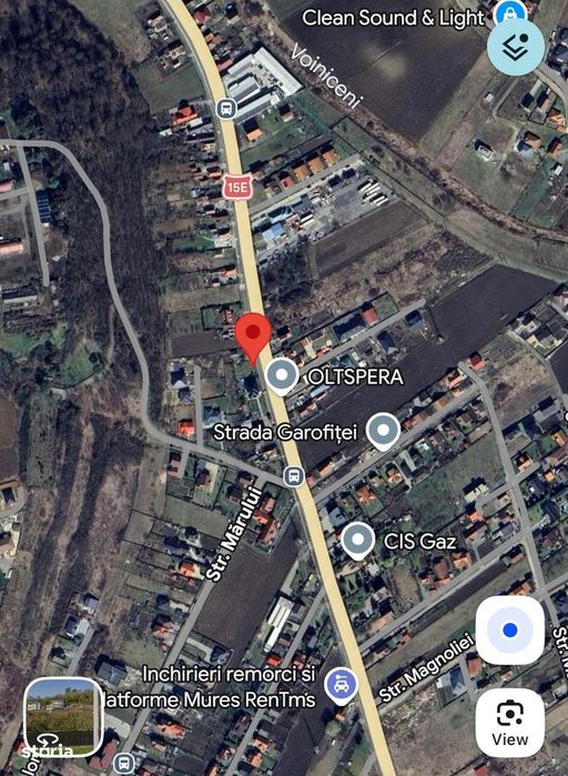 Teren intravilan 1.100 mp, spre vanzare, in cart. Unirii