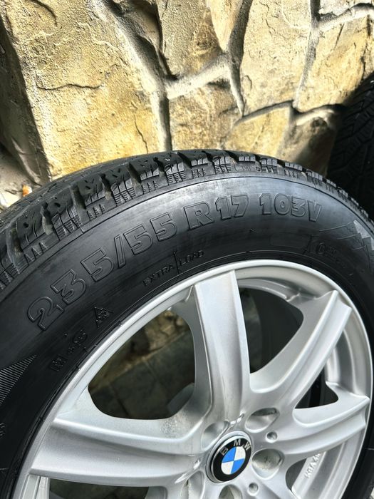 Roti/Jante + Cauciucuri Iarna BMW - 5x120 - 235/55/17 - STARE FOARTE BUNA !