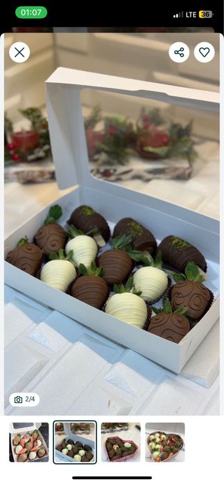 Клубника в шоколаде