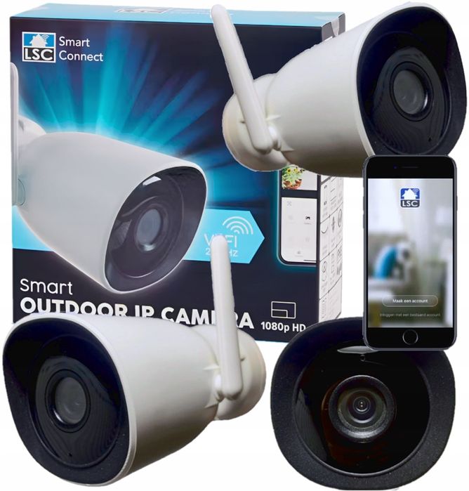 Camera sigilată exterior Smart LSC IP Wireless Wi-Fi