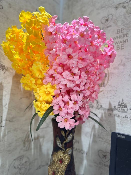 искусственные декоративный цветы