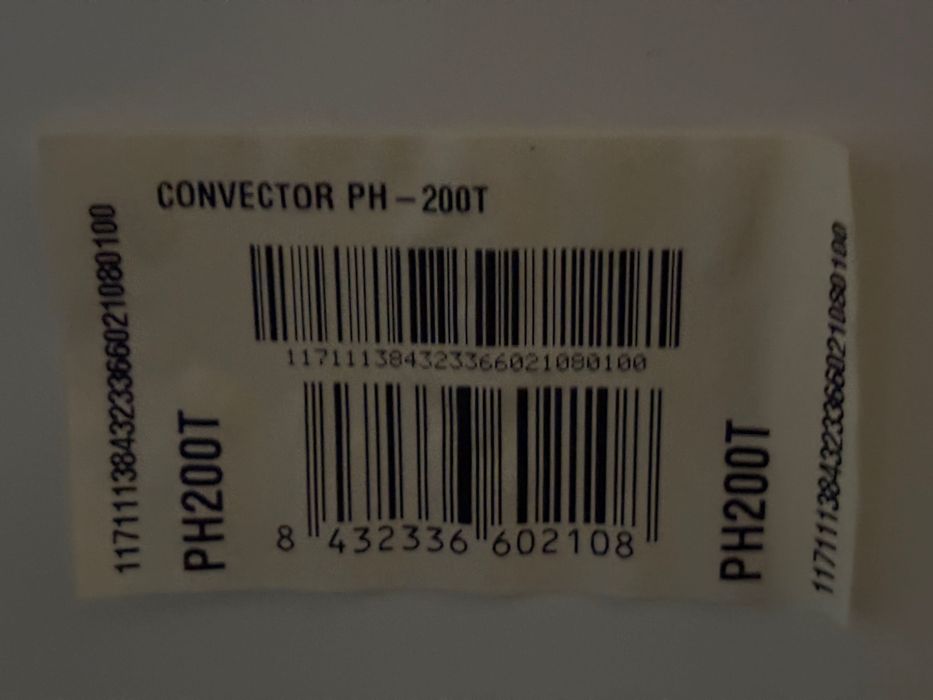 Tedan PH-200T конвектор 2000W с терморегулатор и таймер