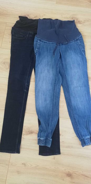 Лот 2 бр. дънки за бременни HM, р-р S