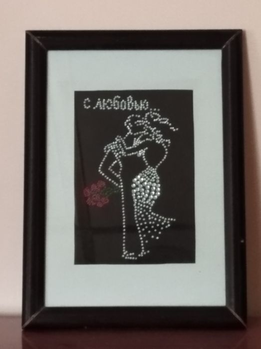 Картина стразами.