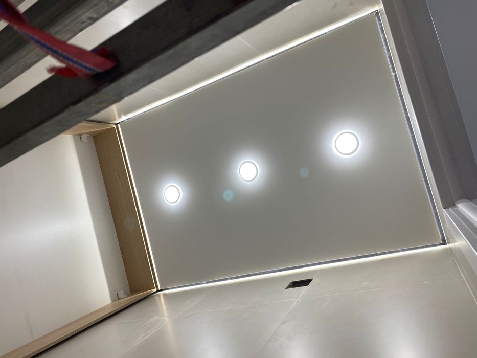 Натяжные потолки софиты в подарок