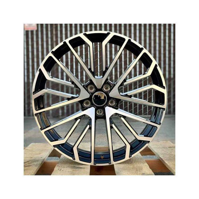 Set 4 Jante DY1647 KM 17x7.5 5x112 ET40 negru polish diamond cut compatibile Volkswagen Audi Seat Skoda Cupra Cod: DY1647