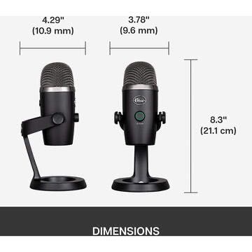 Microfon Logitech Blue Yeti Nano Negru