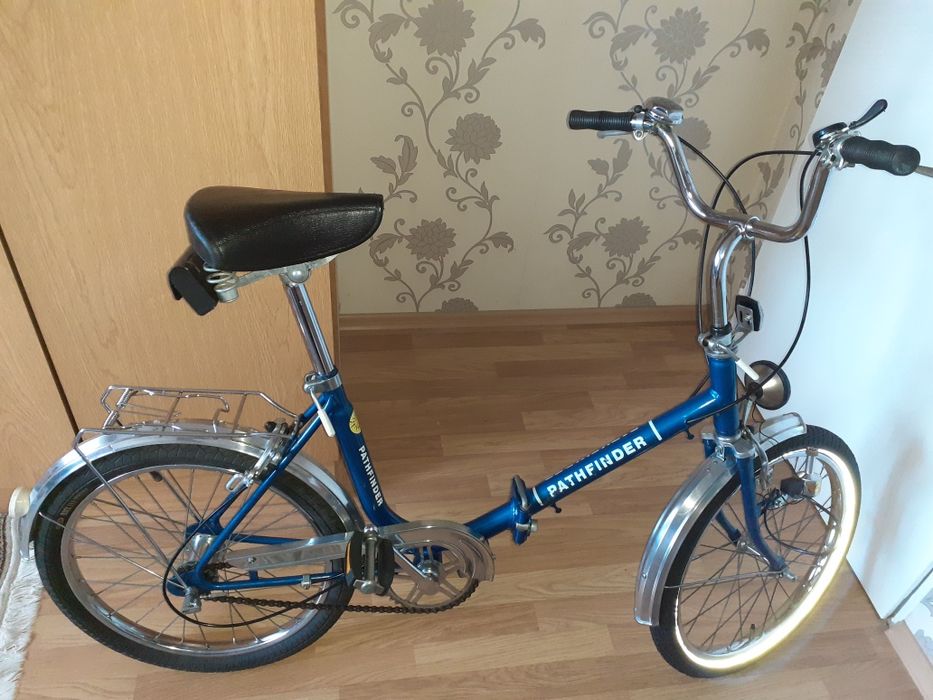 Немски сгъваем  велосипед 20 цола ,3 скорости, ретро Патфиндер .