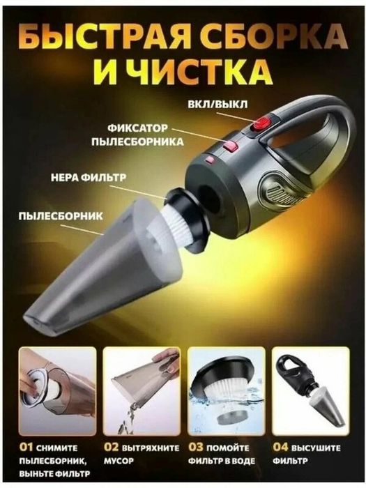 Автомобильный пылесос, ручной пылесос, пылесос для автомобиля, автомоб