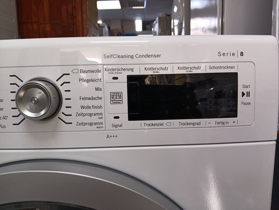 Сушилня с термопомпа Бош серия 8 Bosch Series 8 A+++  8кг 2г.гаранция!