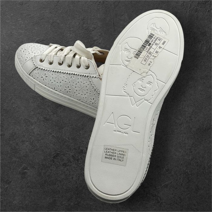 AGL дамски маратонки от естествена кожа