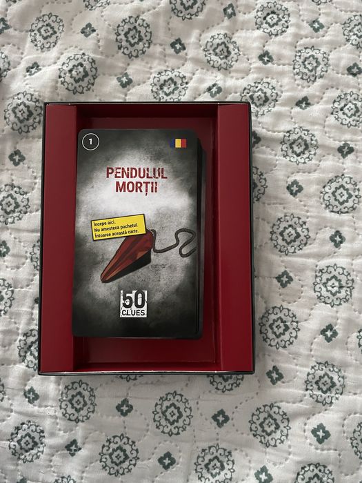 Pendulul mortii joc-50 clues