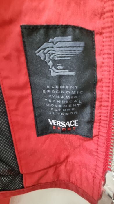 Мъжко яке Versace Sport, леко яке, тип ветровка или преходно яке