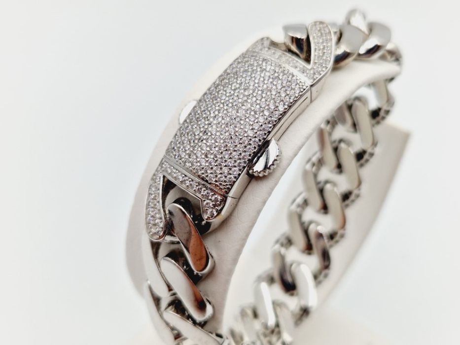 Bratara cuban din aur de 14k, 20.12g | GlobalCash.ro #CF82668