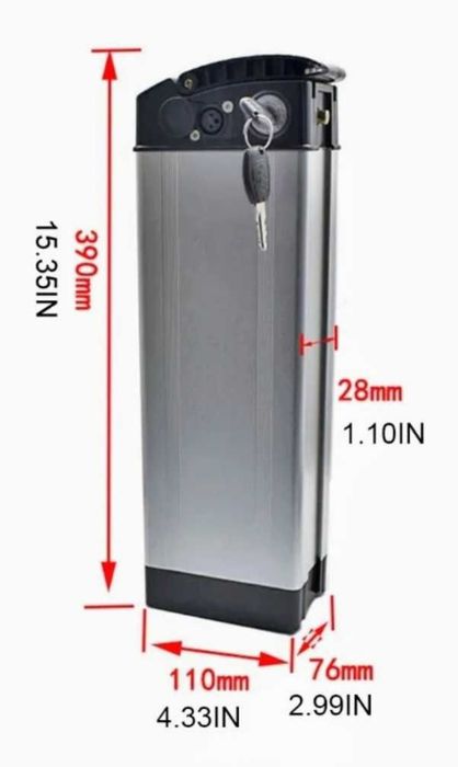 Baterie e bike 48V,36V,24V-15Ah+Încărcător