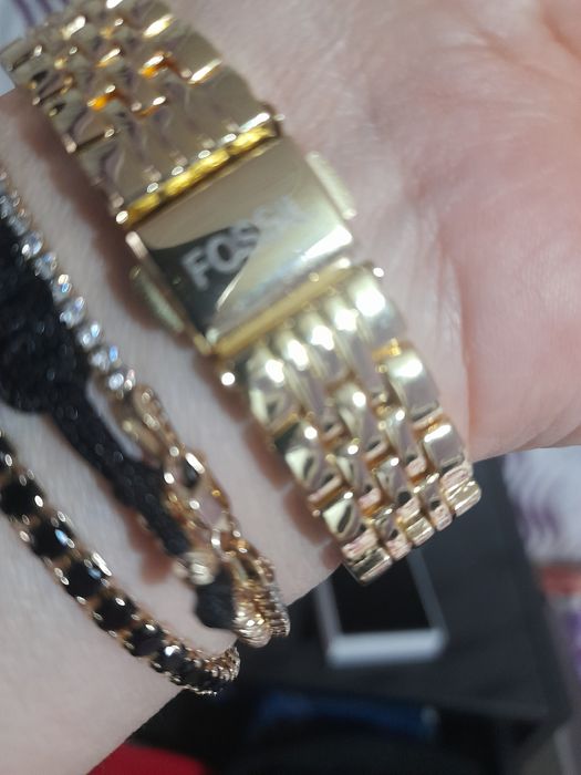 Ceas Fossil dama auriu