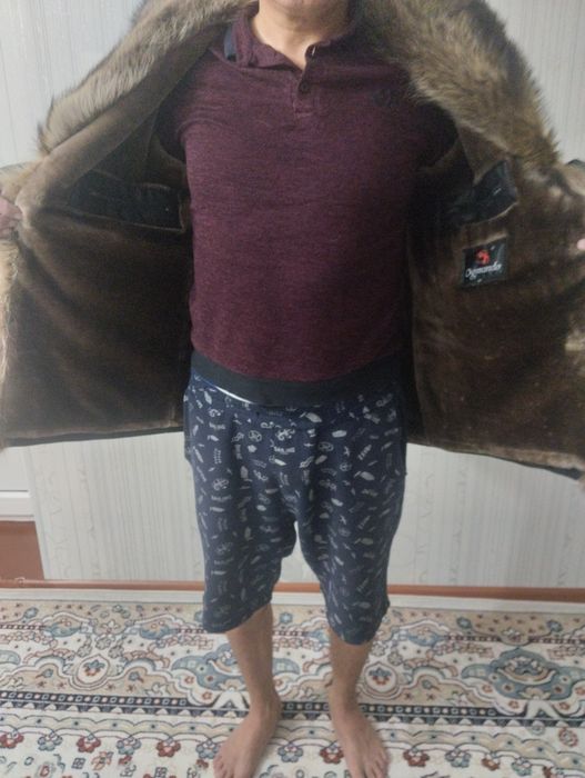 Продам кожанную дублёнку