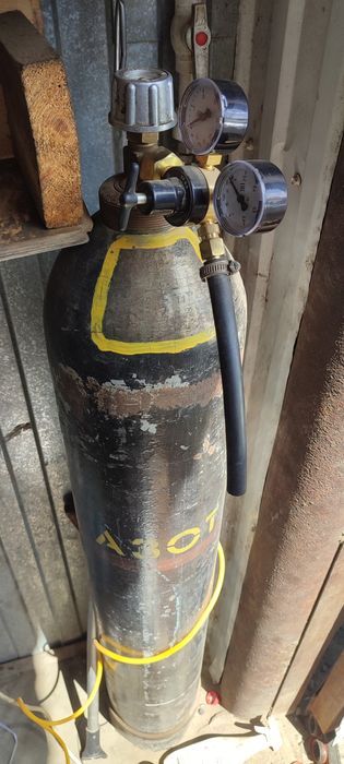 Азотный балон сатам