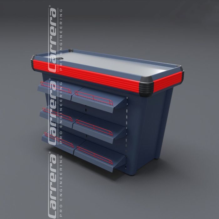 Кассовые столы и зоны для магазинов от завода Ташкент