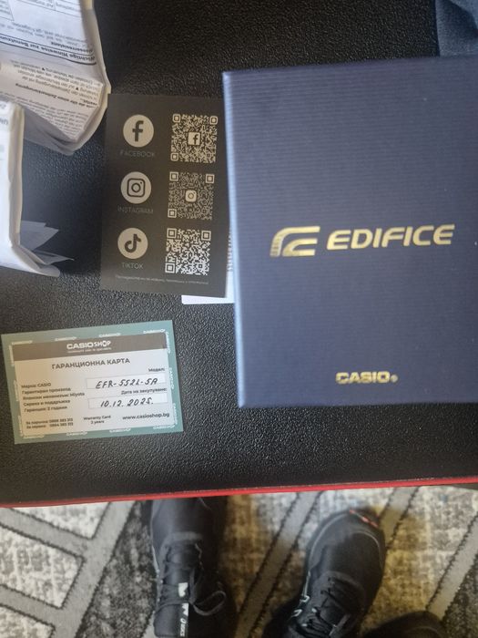 Часовник Casio edifice 552 l