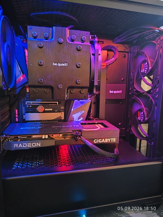 Геймърски i9 9900K, RX 6600 8GB, RAM 16GB DDR4 3600,  SSD 512GB NVME, HDD 1TB