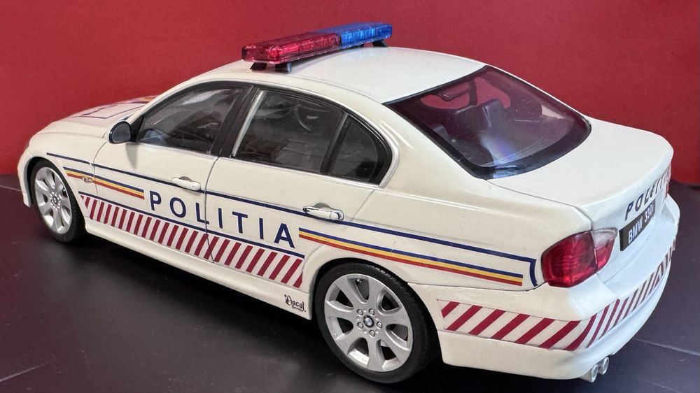 Macheta BMW330i Politia Romana
