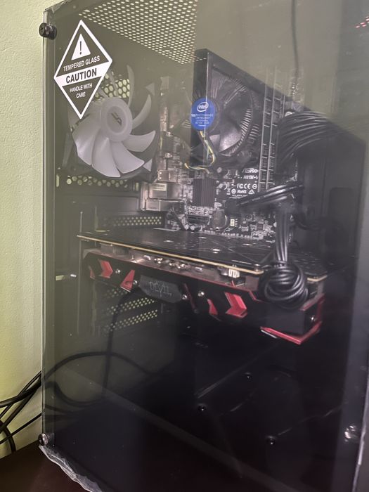 Мощен Геймарски компютър/RX 580 8gb/16ram/i5/HDD 500/SSD 240