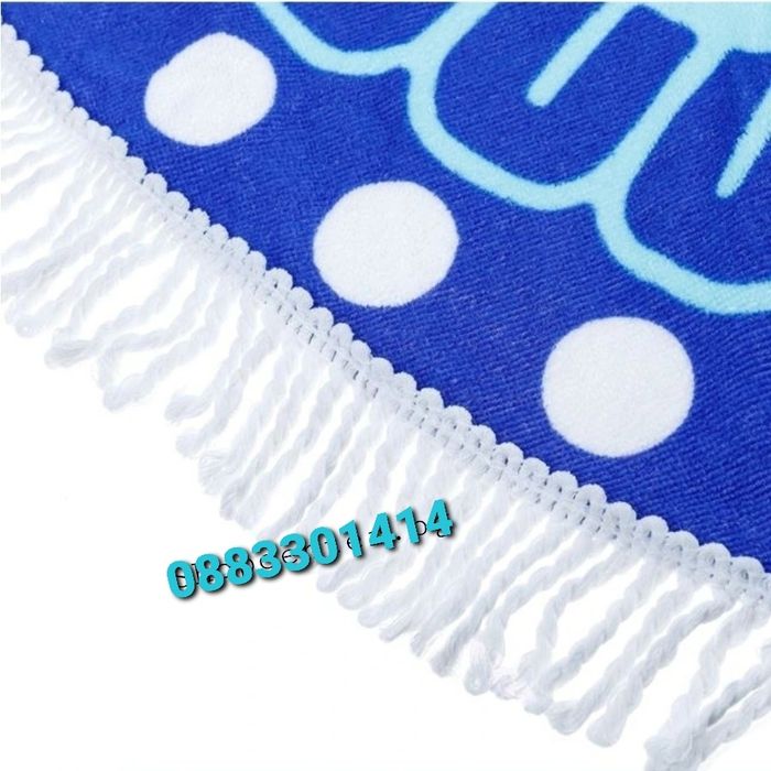 Кръгла плажна кърпа Различни цветове