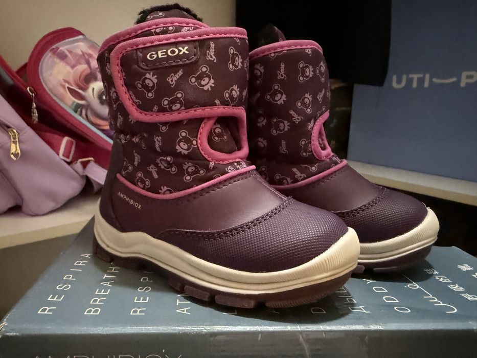 Демисезонные ботинки для девочки GEOX
