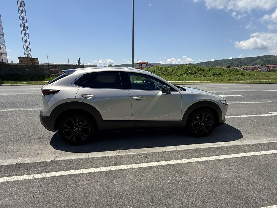 Mazda CX-30 garantie, TVA deductibil, predare leasing. BOSE, HUD, MRCC, faruri Led