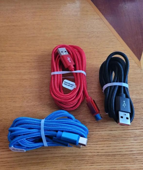 Продам USB кабеля 3 метра длиной