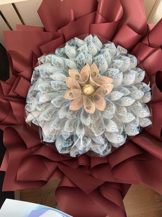 Денежные букеты на заказ